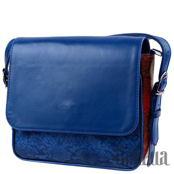 

Сумки женские Laskara, Синий;красный, Женская сумка LK-10245-blue-snake
