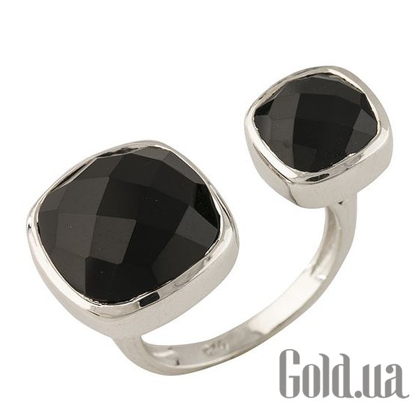 

Женские кольца Fresh Jewelry, Женское серебряное кольцо с ониксами, 18