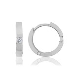 Золотые серьги с Swarovski Zirconia, 1762575