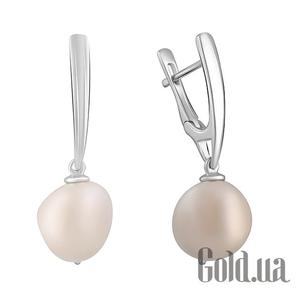 

Серьги с подвесками Fresh Jewelry, Серебряные серьги с культив. жемчугом
