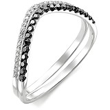 Женское золотое кольцо с бриллиантами, 1602832