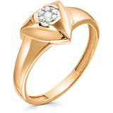 Женское золотое кольцо с бриллиантами, 1611792