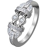 Женское золотое кольцо с бриллиантами, 1672720