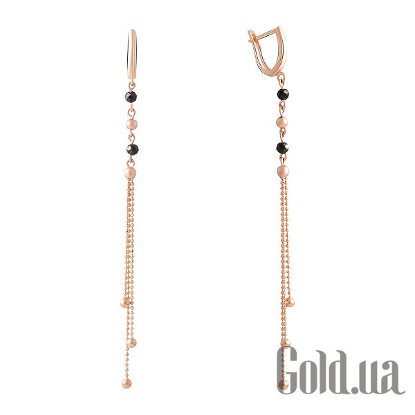 

Серьги с подвесками Fresh Jewelry, Золотые серьги со шпинелью