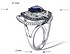 Серебряное кольцо с куб. циркониями - фото 4