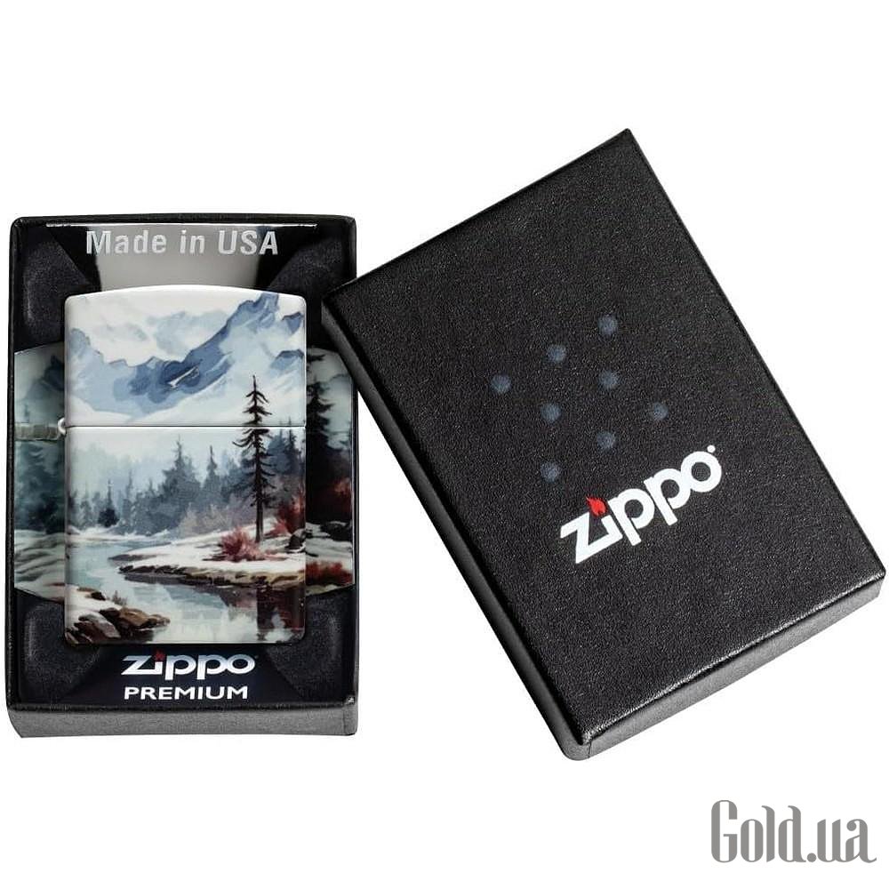 Zippo Зажигалка Frozen Valley із покриттям 540 Color Matte 46702 zp46702 – изображение 5