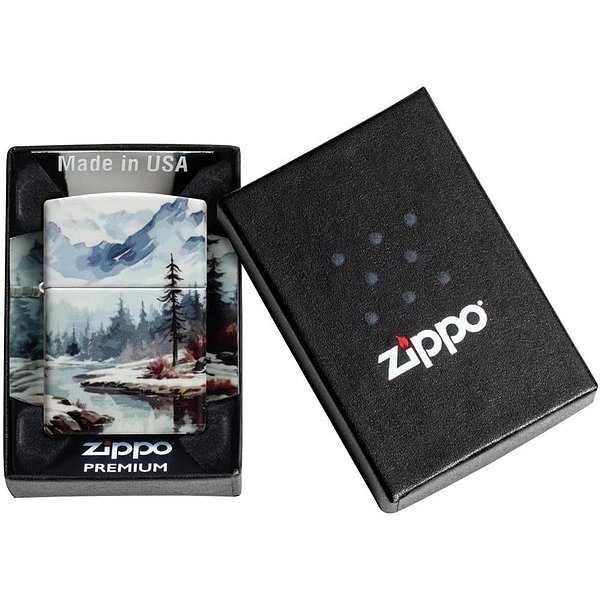 Zippo Зажигалка Frozen Valley із покриттям 540 Color Matte 46702 zp46702 – изображение 5