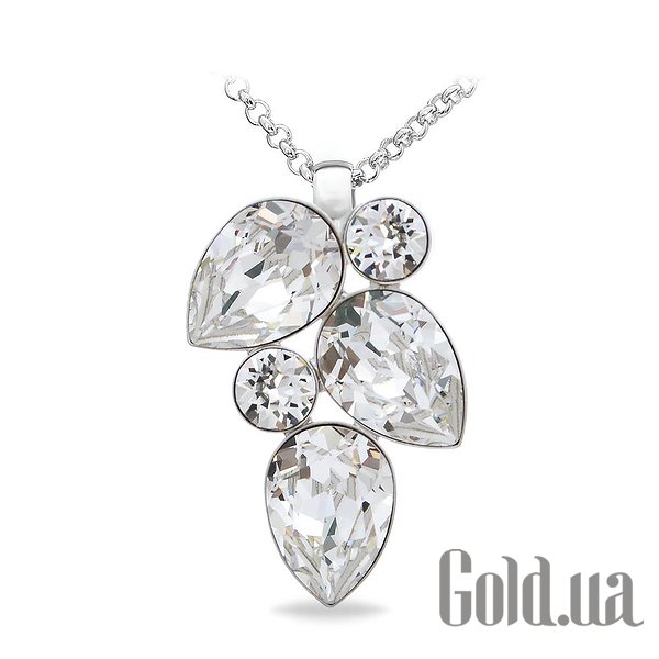 

Женские колье и кулоны Kobi, Стальной, Кулон с цепочкой с кристаллами Swarovski