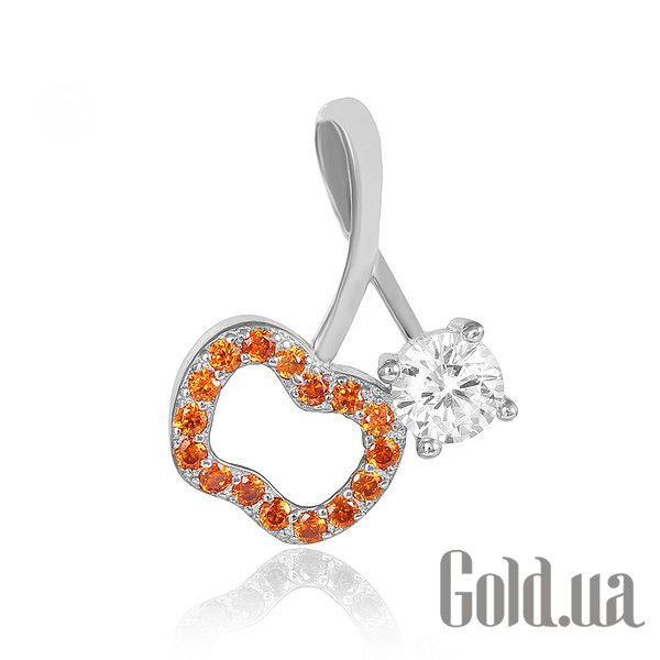 

Женские кулоны Silvex925, Серебряный кулон с куб. циркониями