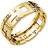Женское золотое кольцо с бриллиантами, 1555217