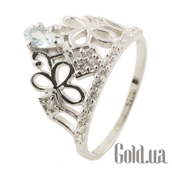 

Женские кольца Fresh Jewelry, Женское серебряное кольцо с куб. циркониями, 16.5