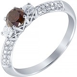 Женское золотое кольцо с бриллиантами, 1646865