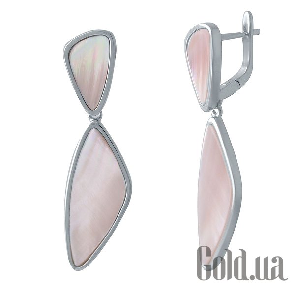 

Серьги с подвесками Fresh Jewelry, Серебряные серьги с перламутром