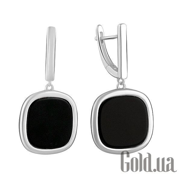 

Серьги с подвесками Fresh Jewelry, Серебряные серьги с ониксами