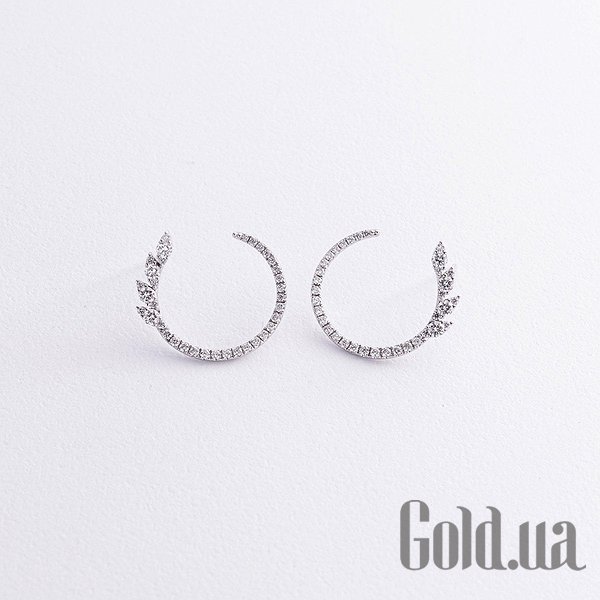 

Серьги-гвоздики Украина, Золотые серьги с бриллиантами