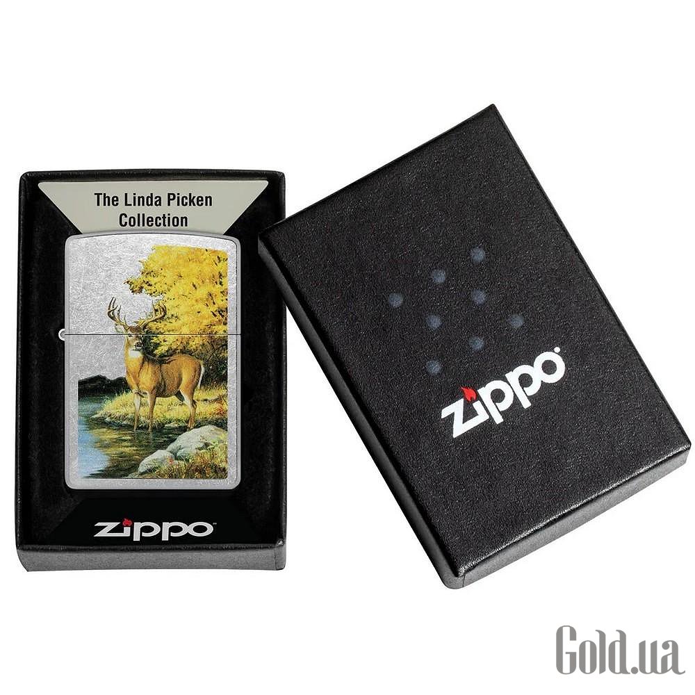 Zippo Зажигалка Linda Picken Image Design Street Chrome Finish 46165 46165 – изображение 4