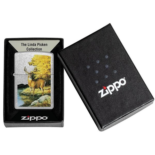 Zippo Зажигалка Linda Picken Image Design Street Chrome Finish 46165 46165 – изображение 4