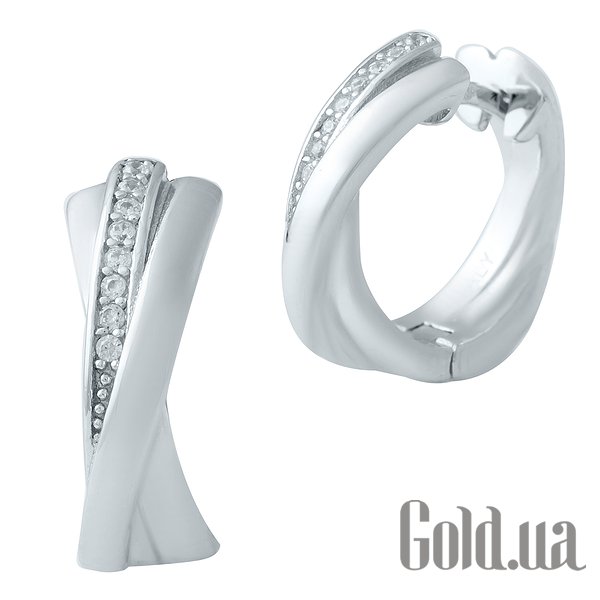 

Серьги Fresh Jewelry, Серебряные серьги с куб. циркониями