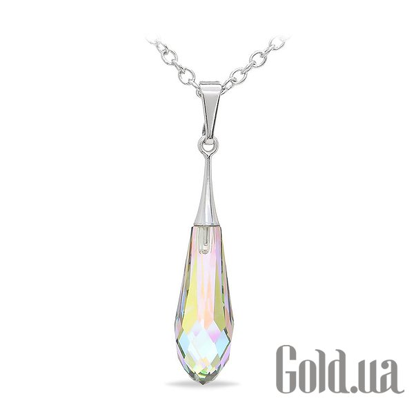 

Женские колье и кулоны Kobi, Стальной, Кулон с цепочкой с кристаллом Swarovski