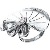 Женское серебряное кольцо с куб. циркониями, 1609747