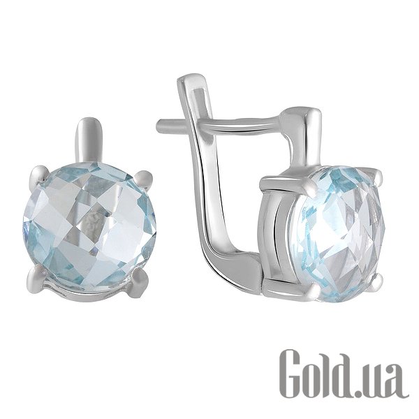 

Серьги Fresh Jewelry, Серебряные серьги с топазами