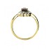 Женское золотое кольцо с рубином - фото 2