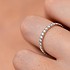 Золотое обручальное кольцо с бриллиантами - фото 3