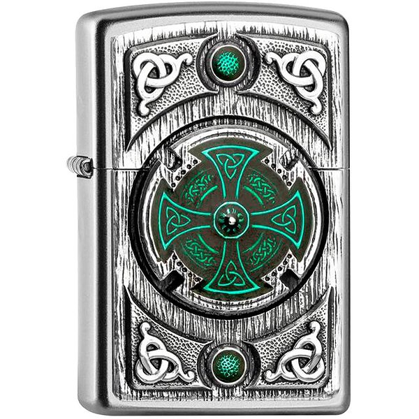 Zippo Зажигалка Celtic Green Cross Emblem 2005167 2005167