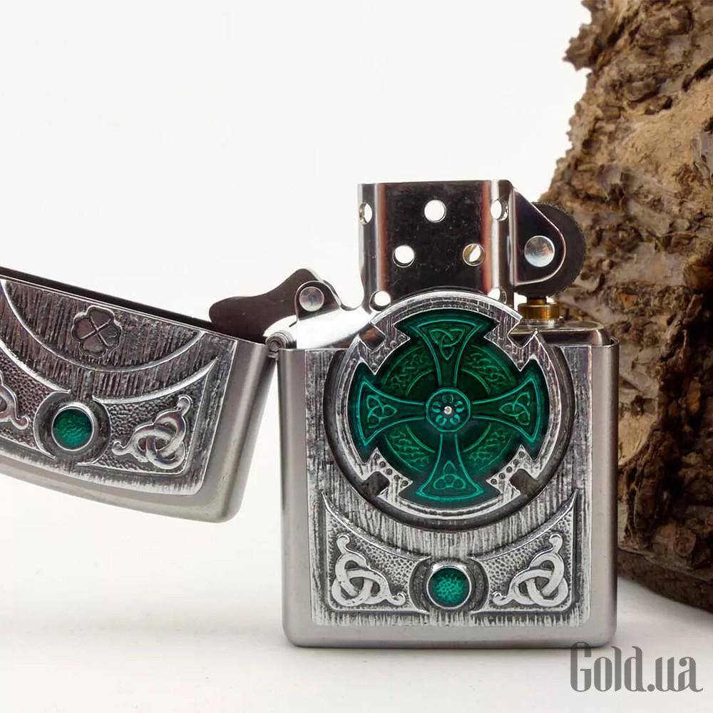 Zippo Зажигалка Celtic Green Cross Emblem 2005167 2005167 – изображение 3