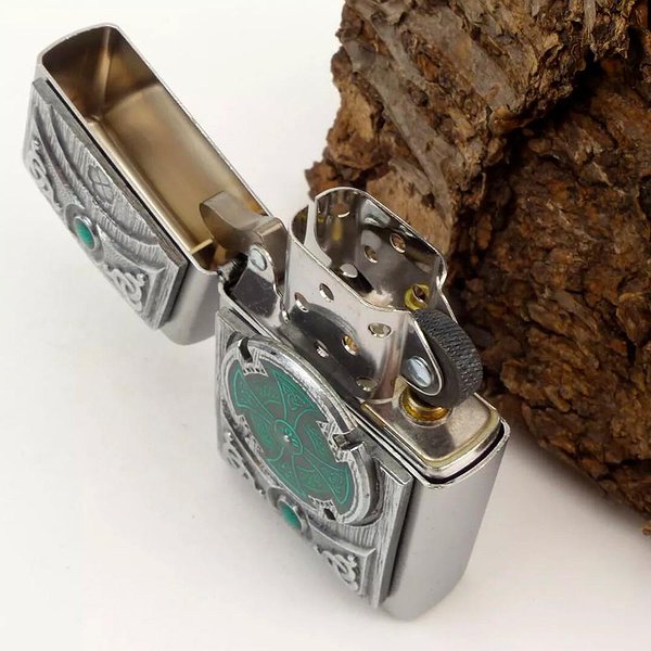 Zippo Зажигалка Celtic Green Cross Emblem 2005167 2005167 – изображение 4
