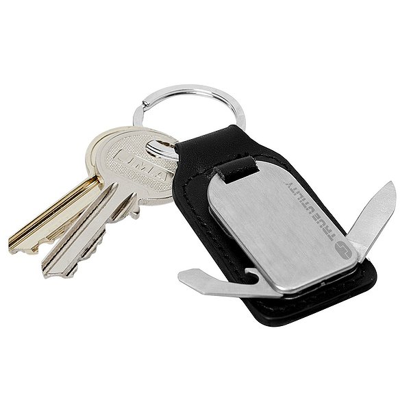 True Utility Брелок "Leather FobTool" Tu252black