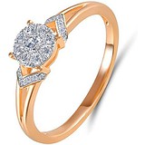 Золотое кольцо с бриллиантами, 1602836