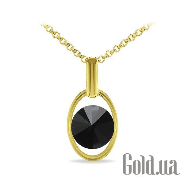 

Женские колье и кулоны Kobi, Золотой, Кулон с цепочкой с кристаллом Swarovski в позолоте