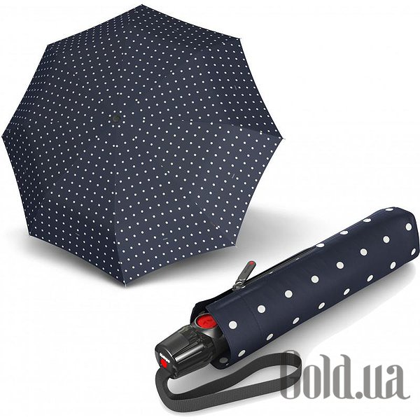 

Зонт Knirps, Синий;белый, Зонт Medium Duomatic Kn95 3201 4107