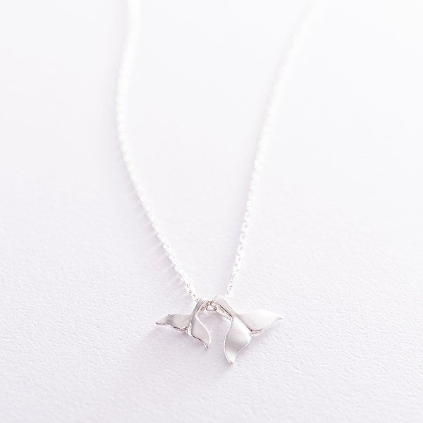 Серебряное колье