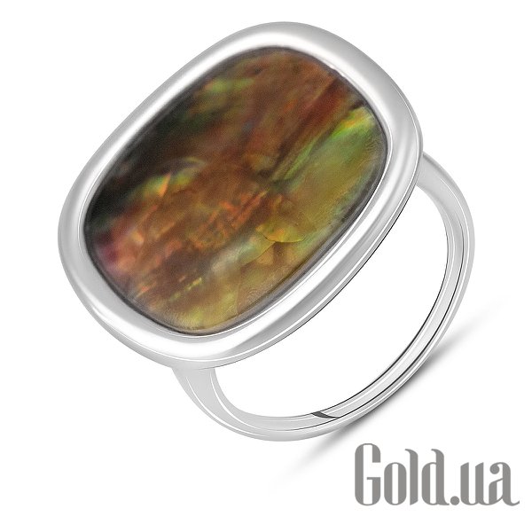 

Женские кольца Fresh Jewelry, Женское серебряное кольцо с аммолитом, 17.5