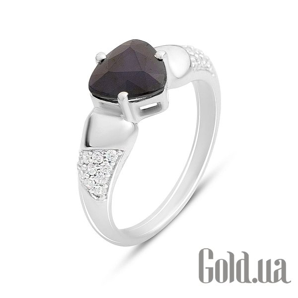 

Женские кольца Fresh Jewelry, Женское серебряное кольцо с куб. циркониями и сапфиром, 17