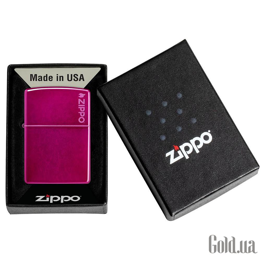 Zippo Зажигалка Classic Candy Raspberry Zippo Logo 24003 ZL 24003 ZL – изображение 6