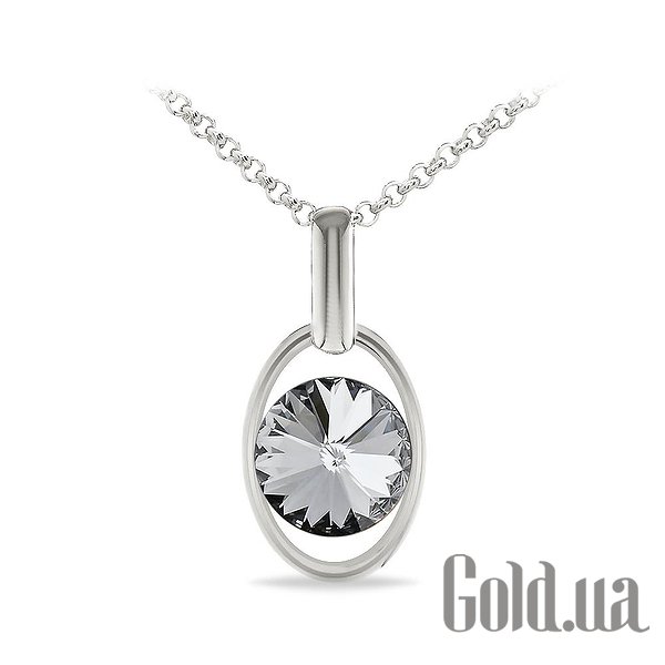 

Женские колье и кулоны Kobi, Стальной, Кулон с цепочкой с кристаллом Swarovski