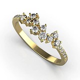 Женское золотое кольцо с бриллиантами, 1768981