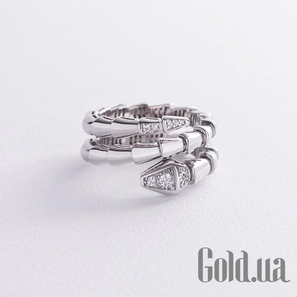 

Кольцо Украина, Женское золотое кольцо с куб. циркониями, 18.5