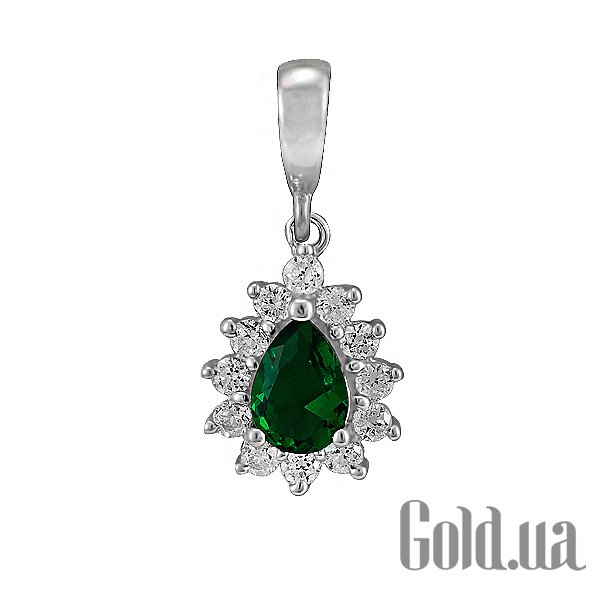 

Женские кулоны Fashion Silver, Серебряный кулон с куб.циркониями
