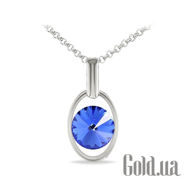 

Женские колье и кулоны Kobi, Стальной, Кулон с цепочкой с кристаллом Swarovski