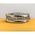 Женское серебряное кольцо с куб. циркониями - фото 5