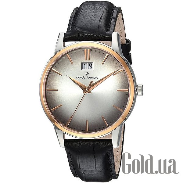 Купить Claude Bernard Мужские часы Classic Big Date 63003 357R GIR1