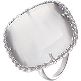 Женское серебряное кольцо с ювелирным стеклом, 1646614