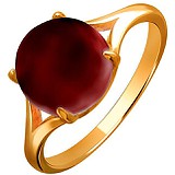 Женское золотое кольцо с гранатом, 1672726