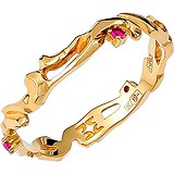 Женское золотое кольцо с рубинами, 1676054