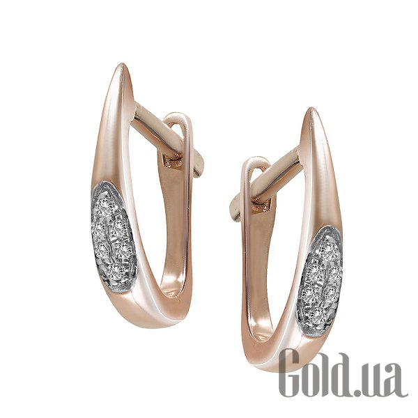 

Серьги Lurie Jewelry, Золотые серьги с бриллиантами