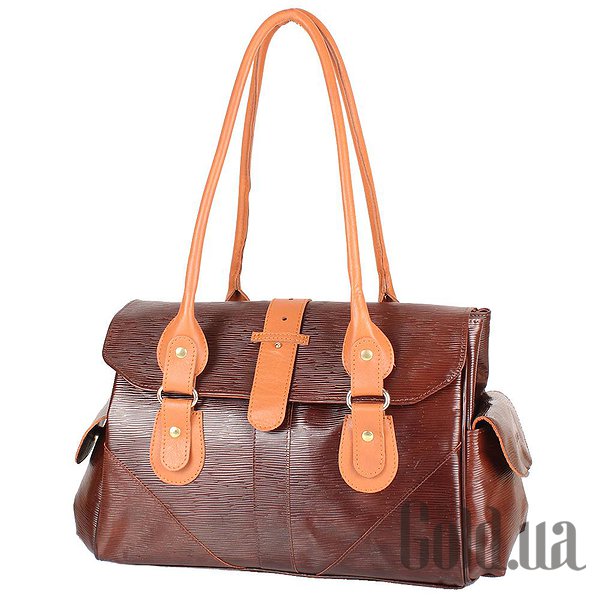 

Сумки женские Laskara, Рыжий;коричневый, Женская сумка LK-DM233-choco-cognac